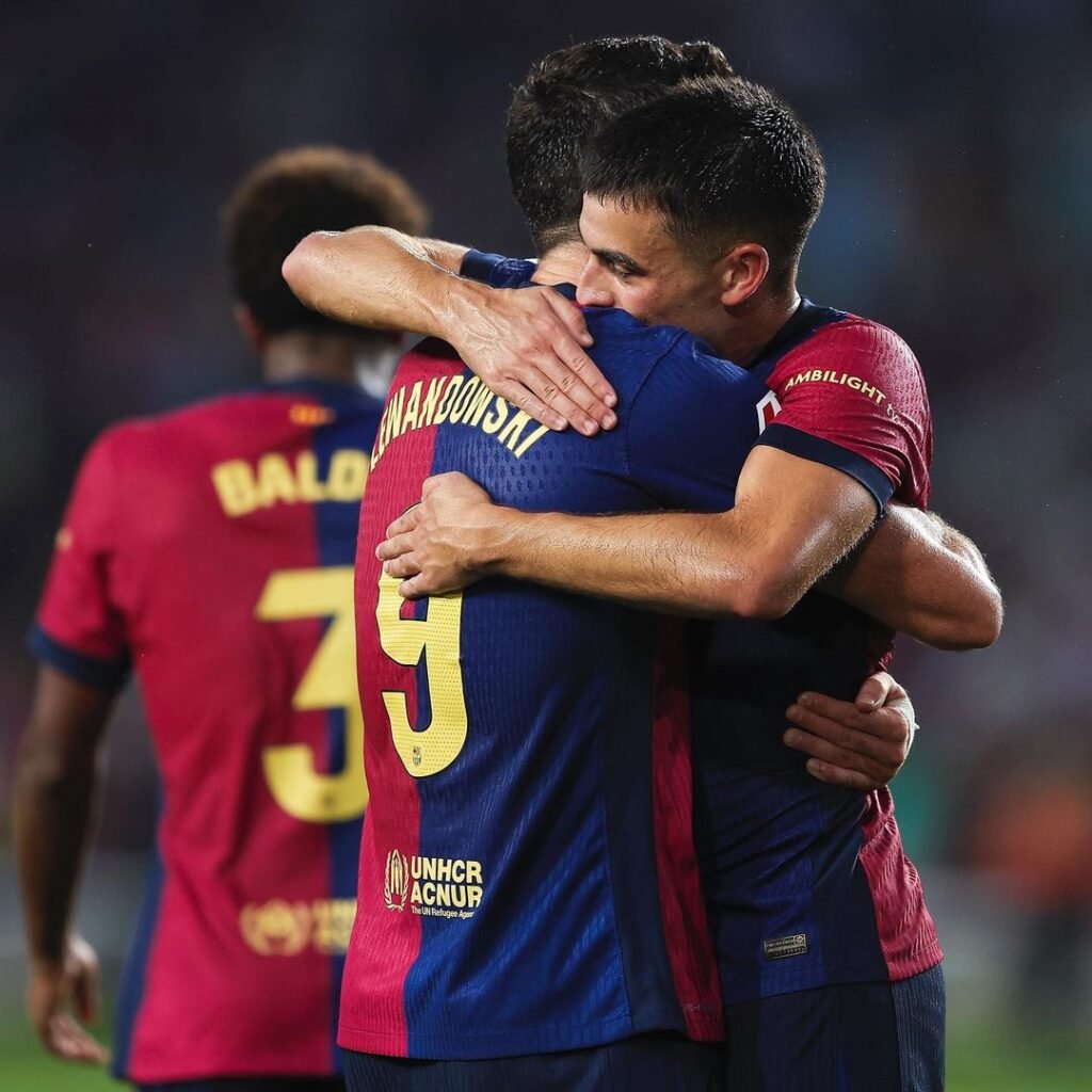 Barcelona players